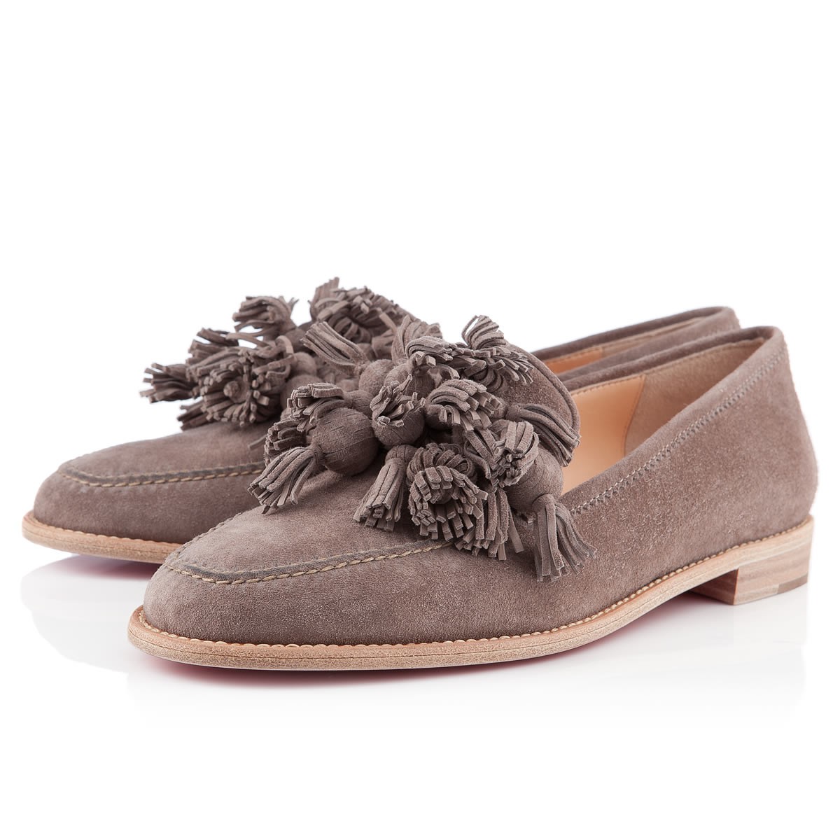 Christian Louboutin Japonaise Loafers Taupe