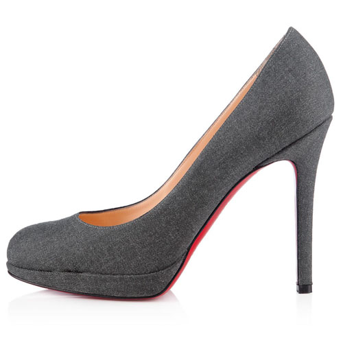 Christian Louboutin New Simple 120mm Pumps Grey