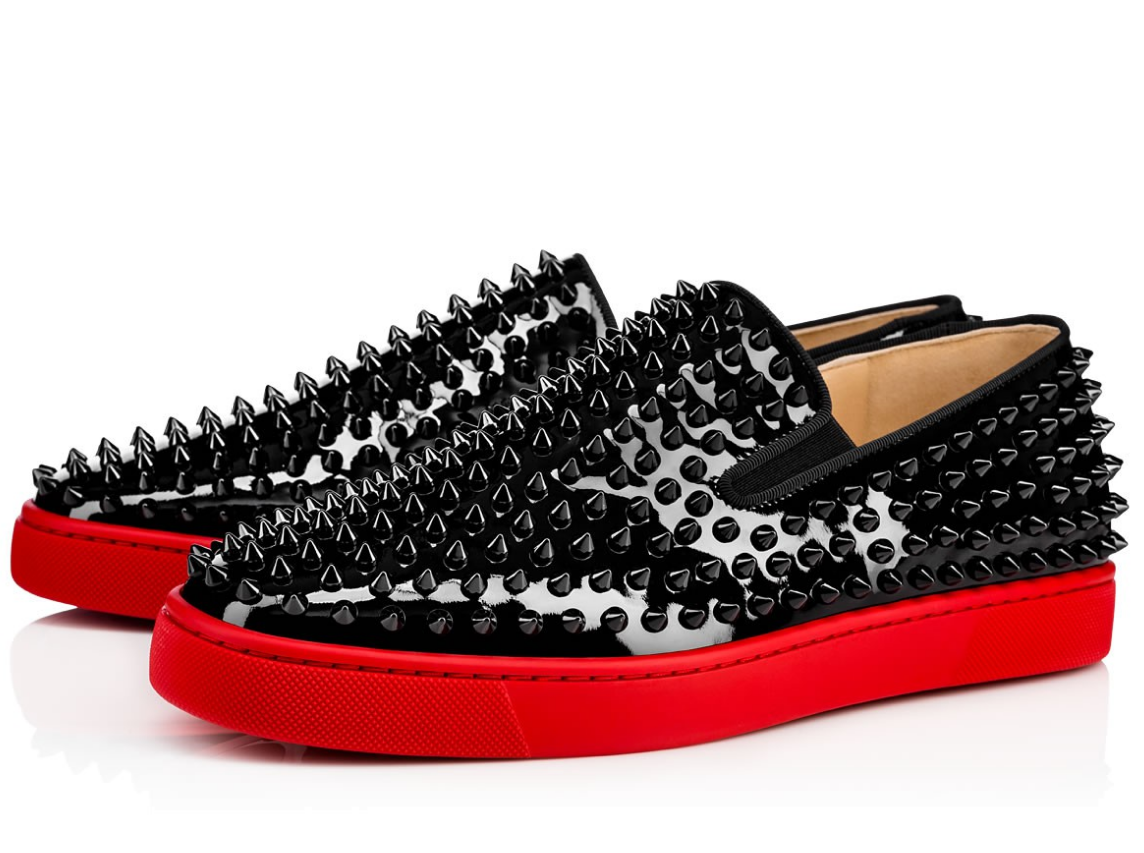 LOUIS JUNIOR SPIKES Spring/Summer Casual Red Bottom Shoes